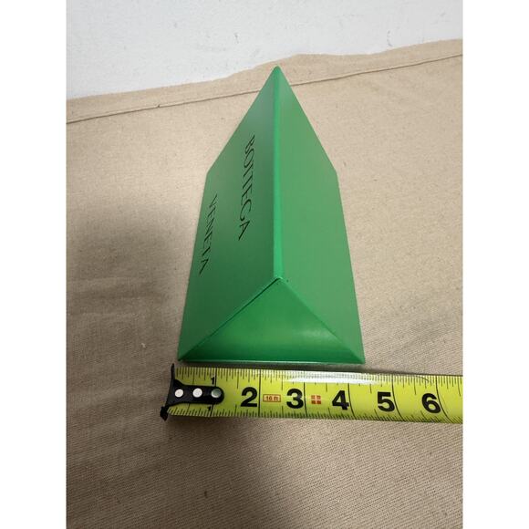 Bottega Veneta Green Counter Display Sign With Box Dust Bag Store Decor Boutique - Picture 6 of 7